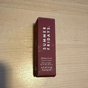 Summer Fridays Dream Lip Oil - Deep Red